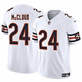 Men & Women & Youth Chicago Bears #24 Nick McCloud White 2025 F.U.S.E. Vapor Untouchable Limited Stitched Jersey,baseball caps,new era cap wholesale,wholesale hats
